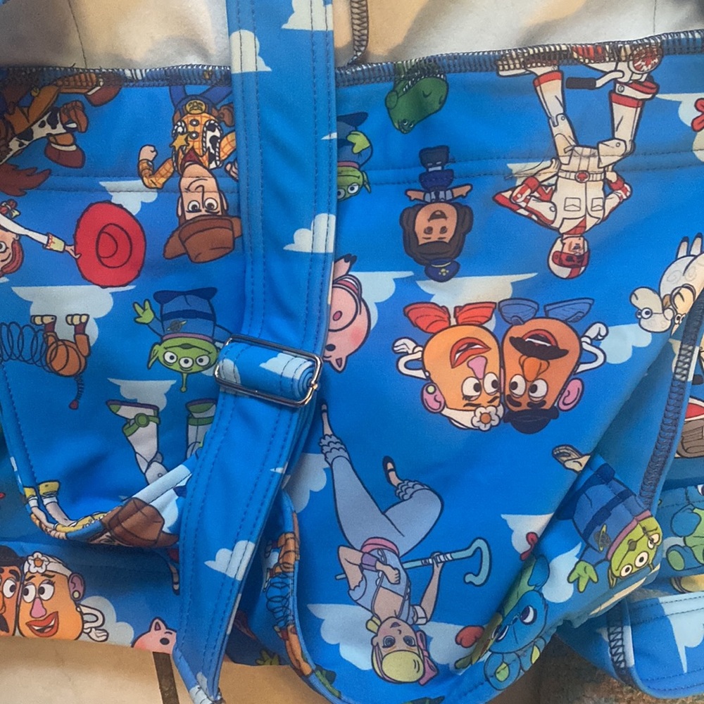 XL Blackmilk Toy Story Friend Limited Short Overalls - Picture 5 of 7